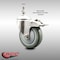 Service Caster 4 Inch 316SS Gray Polyurethane Swivel 12mm Stem Caster Total Lock Brake SCC SCC-SS316TSTTL20S414-PPUB-M1215 - alternate 3